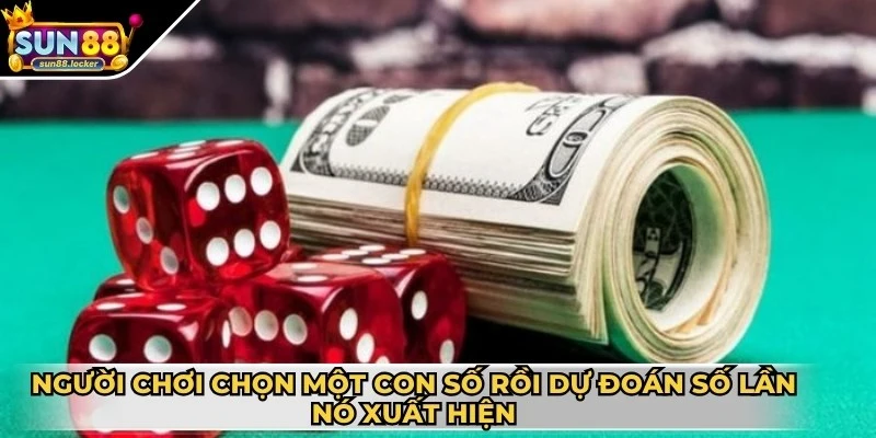 Công thức Tài Xỉu Sun88 đơn giản - Tăng cơ hội thắng cao 4 Người chơi chọn một con số cụ thể rồi dự đoán số lần nó xuất hiện
